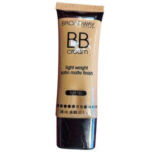 Broadway Colors Bb Cream Light Weight Satin Matte Finish  Light Tan, 0.95 Ounce